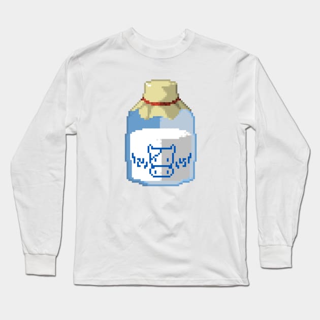 Fresh milk botw Long Sleeve T-Shirt by toothy.crow